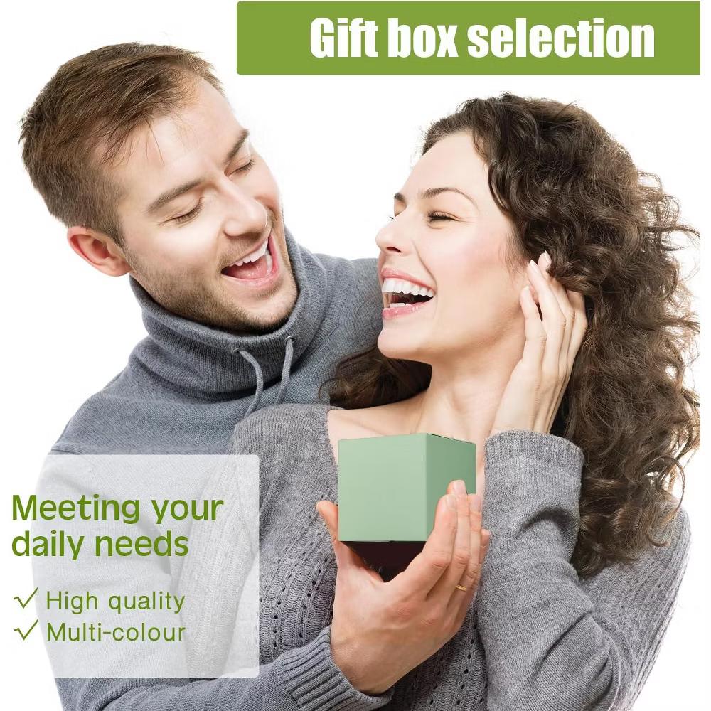 48 Pack Small Cardboard Gift Boxes with Lids 3 3 3 Inch Square Kraft Paper Cube Boxes 12 Colors for Wedding Birthday Party - Image 7