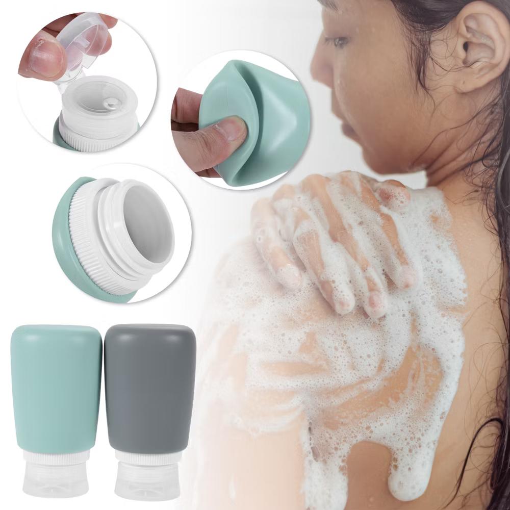 Refillable Silicone Travel Container Set 2 Pcs - Image 9