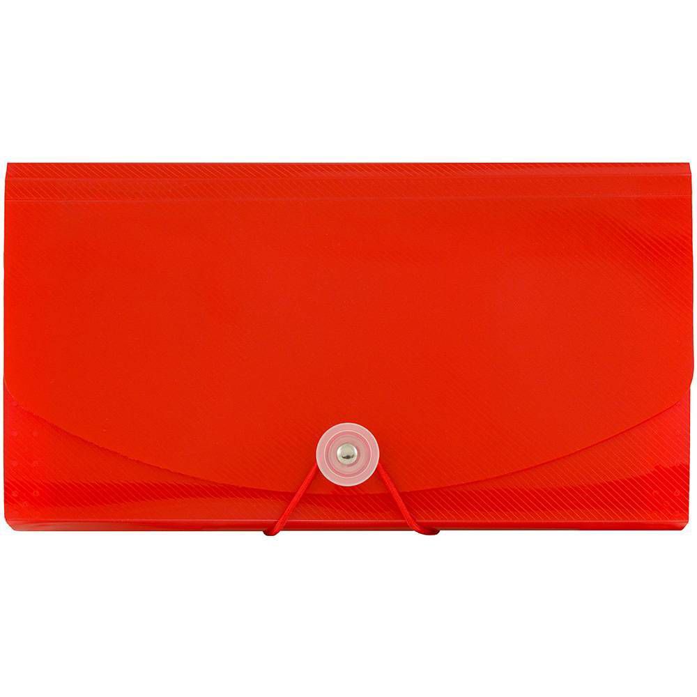 5" 10 1/2" 13 Pocket Plastic Expanding File Folder - Check Size - Image 16