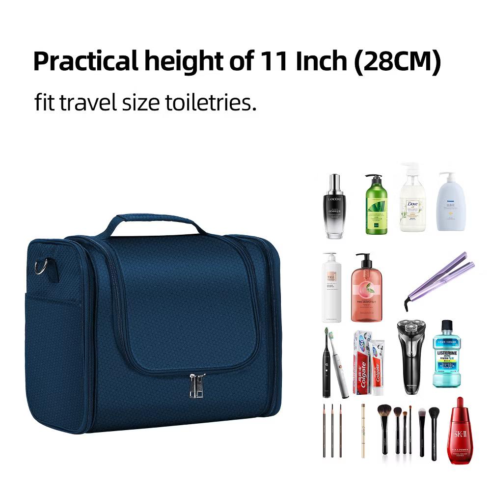 Large Capacity Toiletry Bag for Women and Men, Hanging Toiletry Organizer Cosmetics Makeup Bag - Image 21