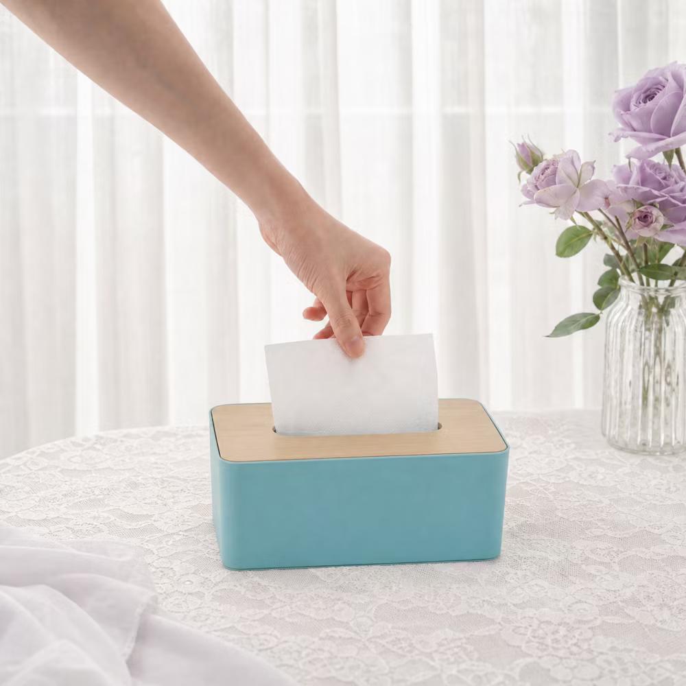 Wooden Lid Tissue Box Cover 1 Pc - Image 13