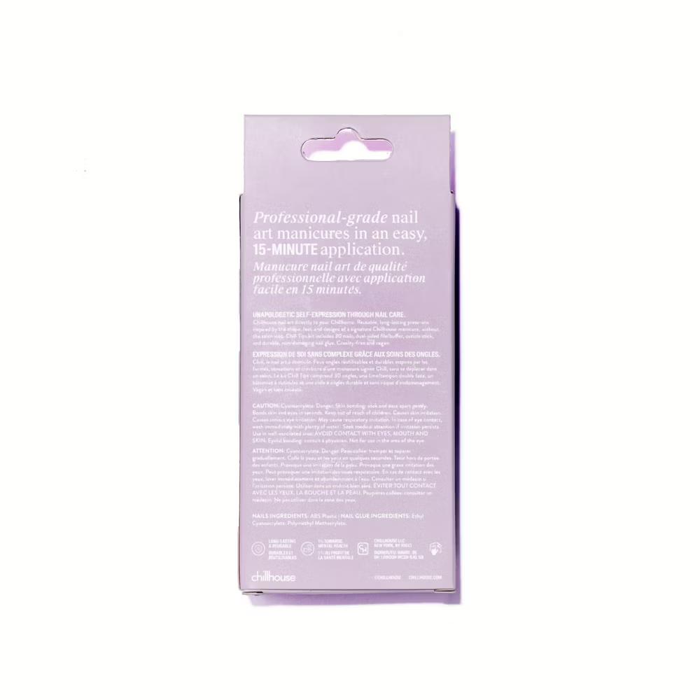 Chill Tips Press-On Nail Set - Design Studio - Prima Ballerina - 24ct - Image 9