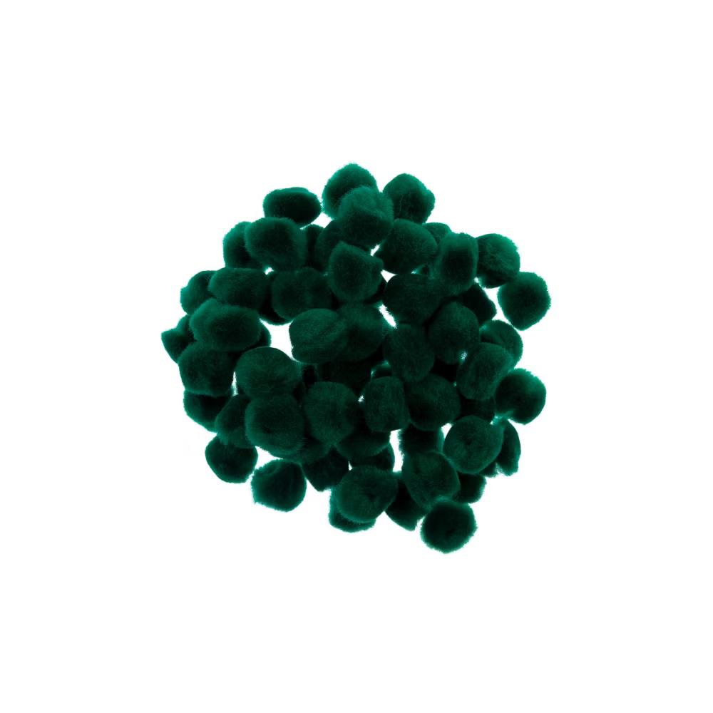 65ct 0.5in Mini Pom Poms for DIY Arts and Crafts, Tiny Acrylic Poms Craft Embellishments - Image 22