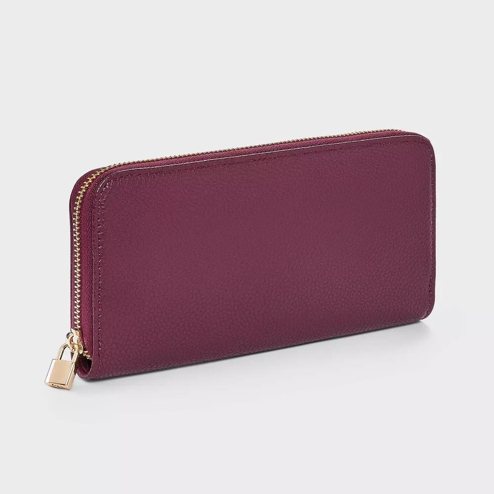 Large Zip Wallet with Charm - Image 28