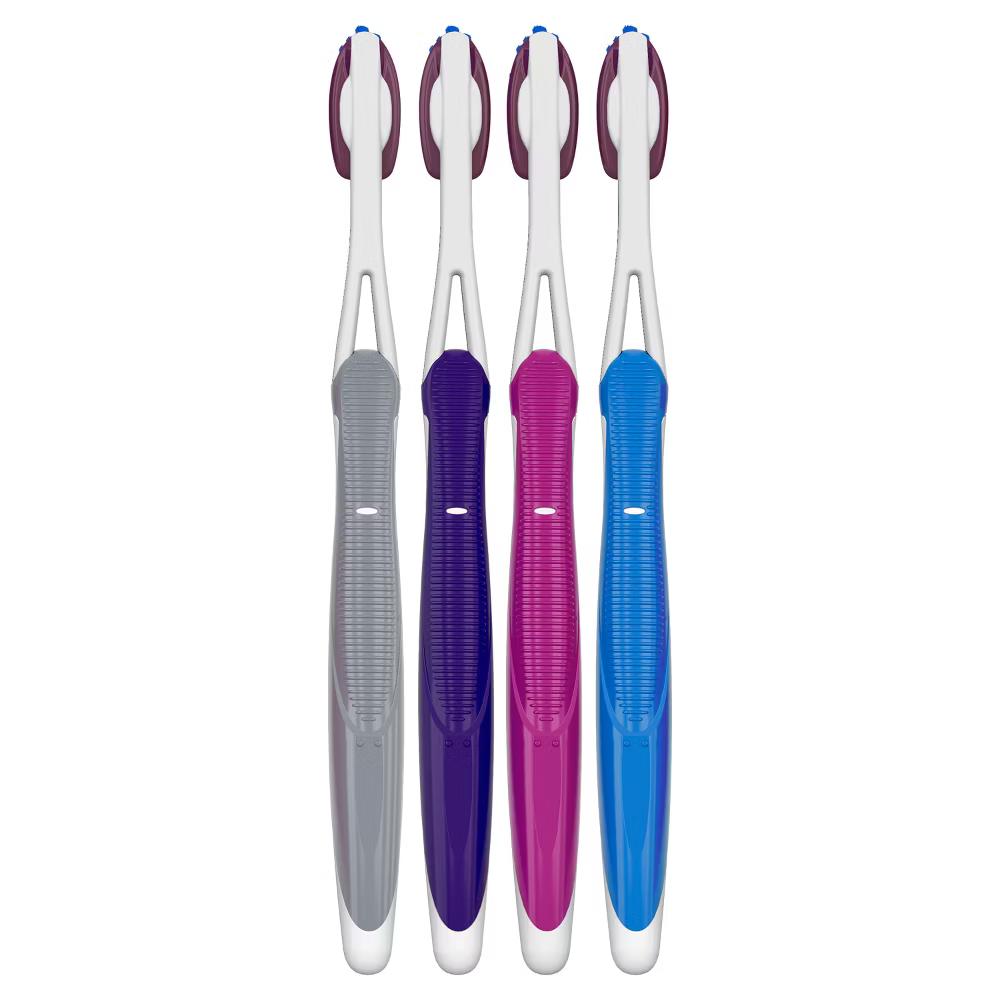 Pro-Whitening Toothbrushes - Soft - 4ct: Full Head, Manual Item, 8.976 Inch Length - Image 7
