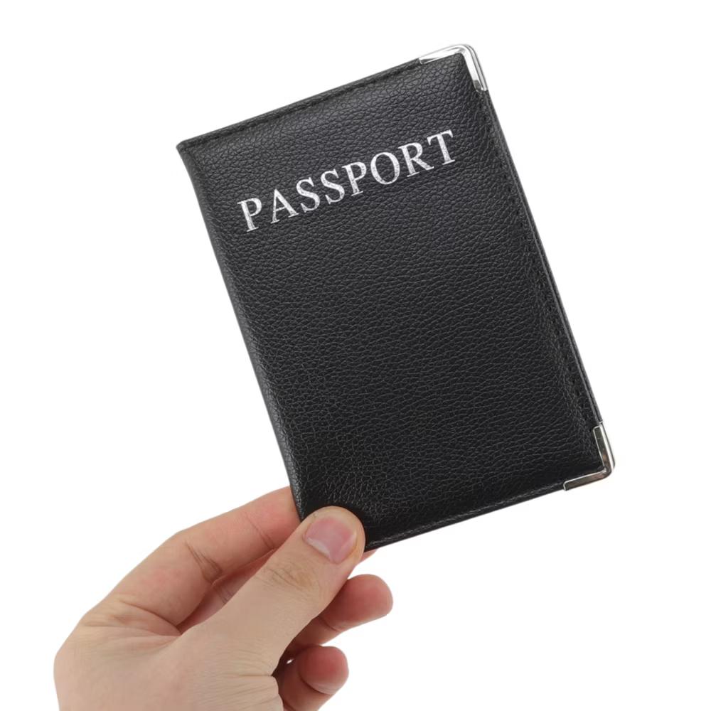Metallic Edge Passport Holder 1 Pc - Image 5