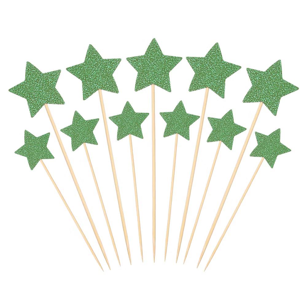 Birthday Party Supplies Little Star Cupcake Toppers 50 Pcs - Image 15