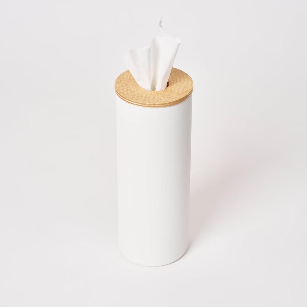 Home Round Tissue Case - Steel Wood - Image 15