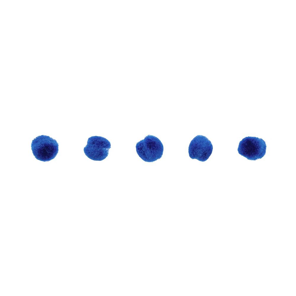100ct Mini Pom Poms for DIY Arts and Crafts, Tiny Acrylic Poms Craft Embellishments (1 inch) - Image 9