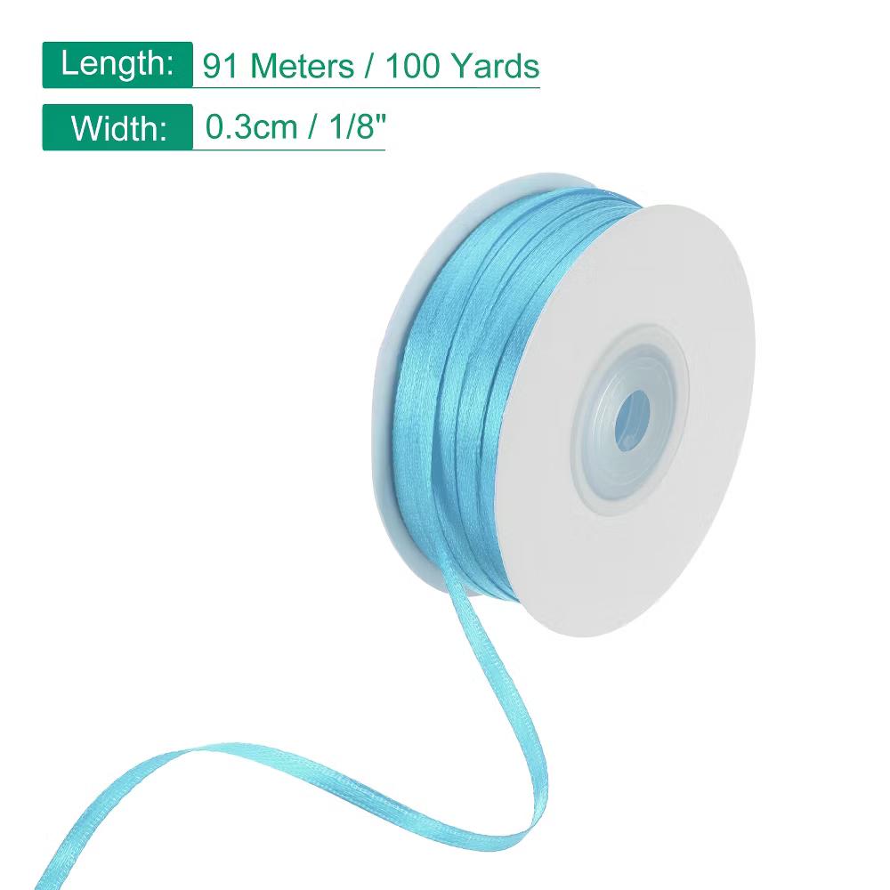 Silky Smooth Soft Shiny Fabric Ribbons - Image 50