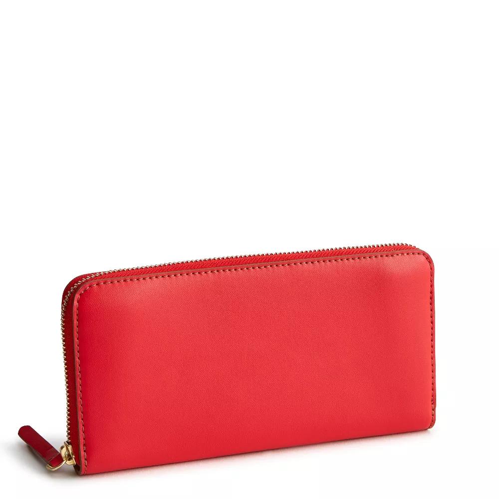 Women's Leather Continental Wallet - Image 15