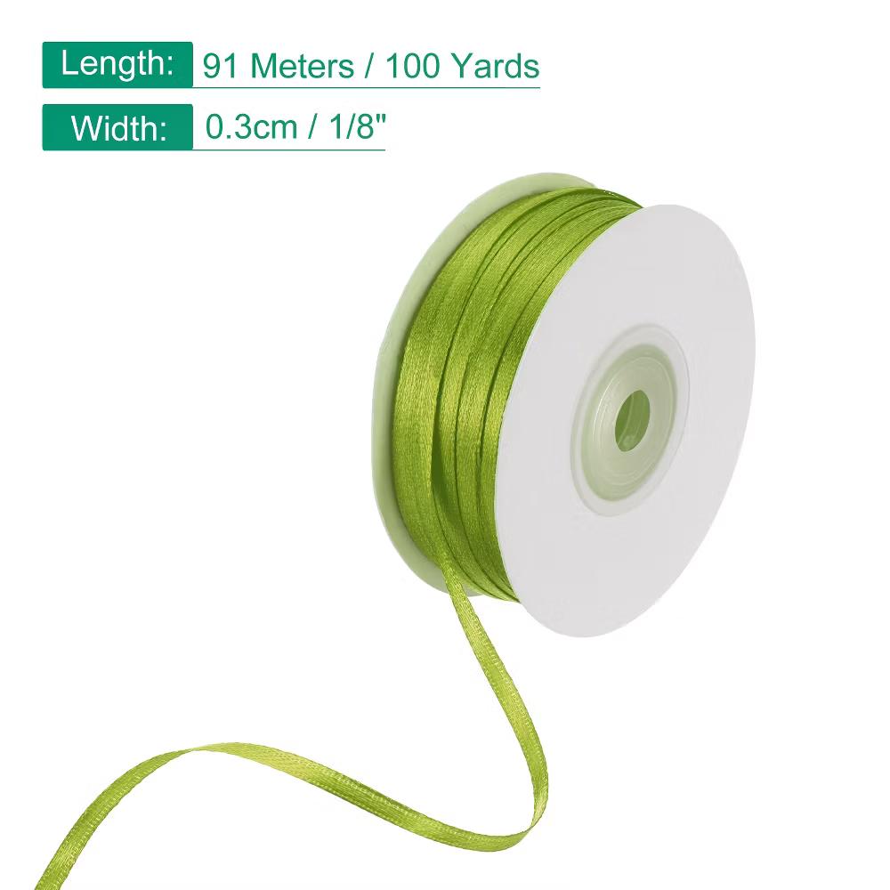 Silky Smooth Soft Shiny Fabric Ribbons - Image 35