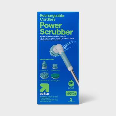 Power Scrubber with Attachments Handheld Plus Extended Handle