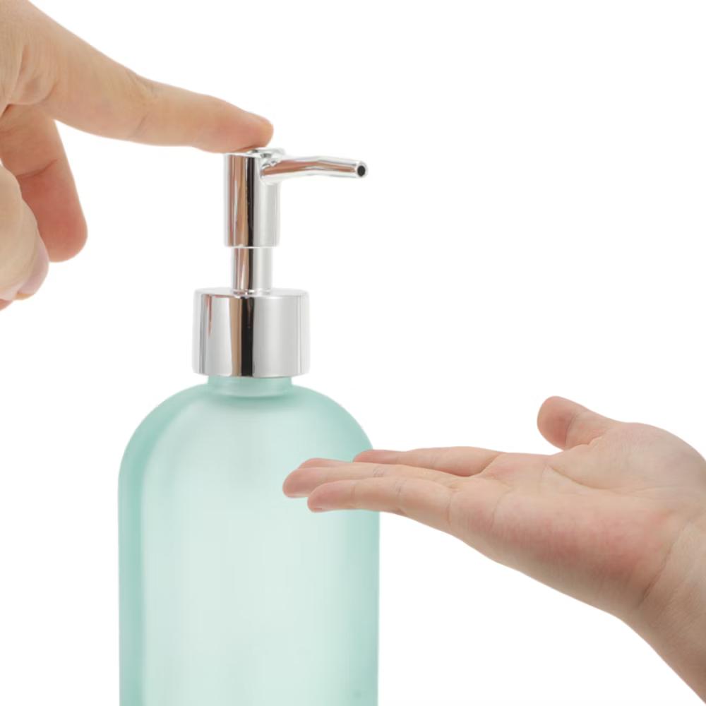 Reusable Cylinder Frosted Soap Dispenser 1 Pc - Image 35