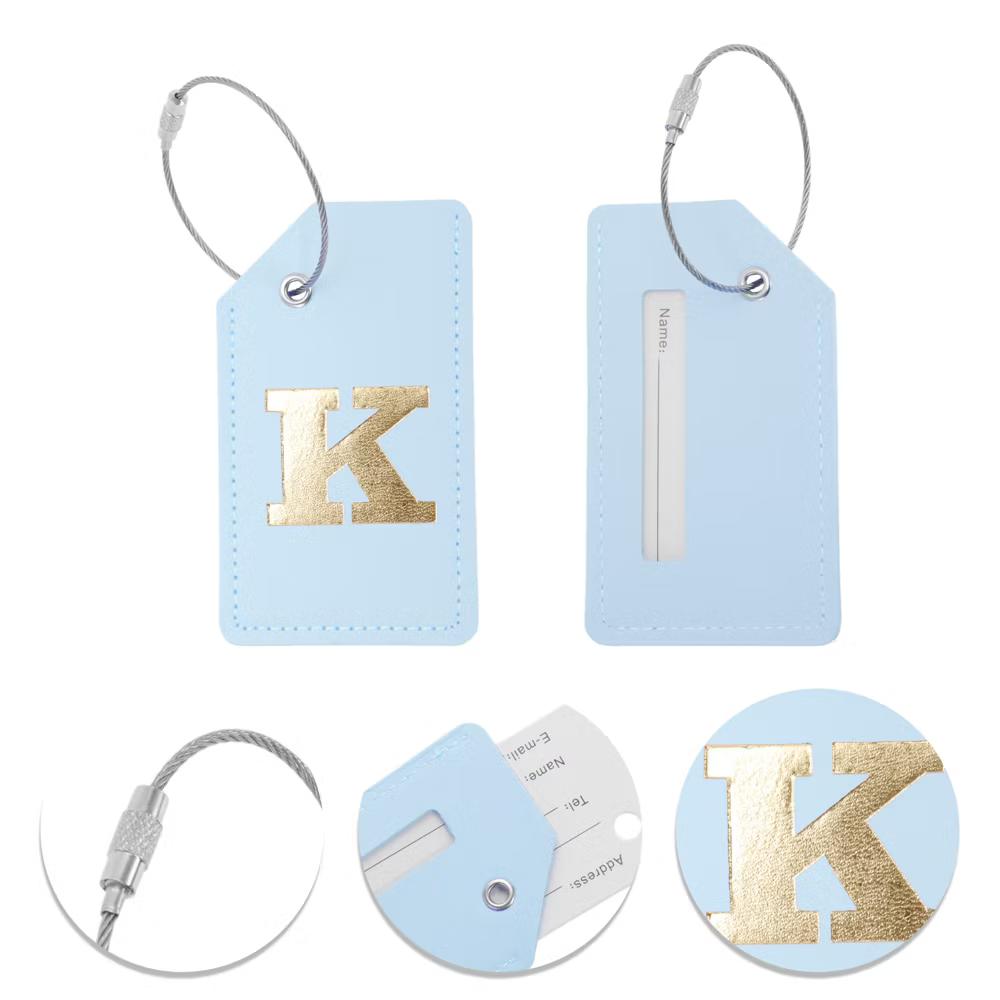 Luggage Tag Light Blue 1 Pc - Image 35