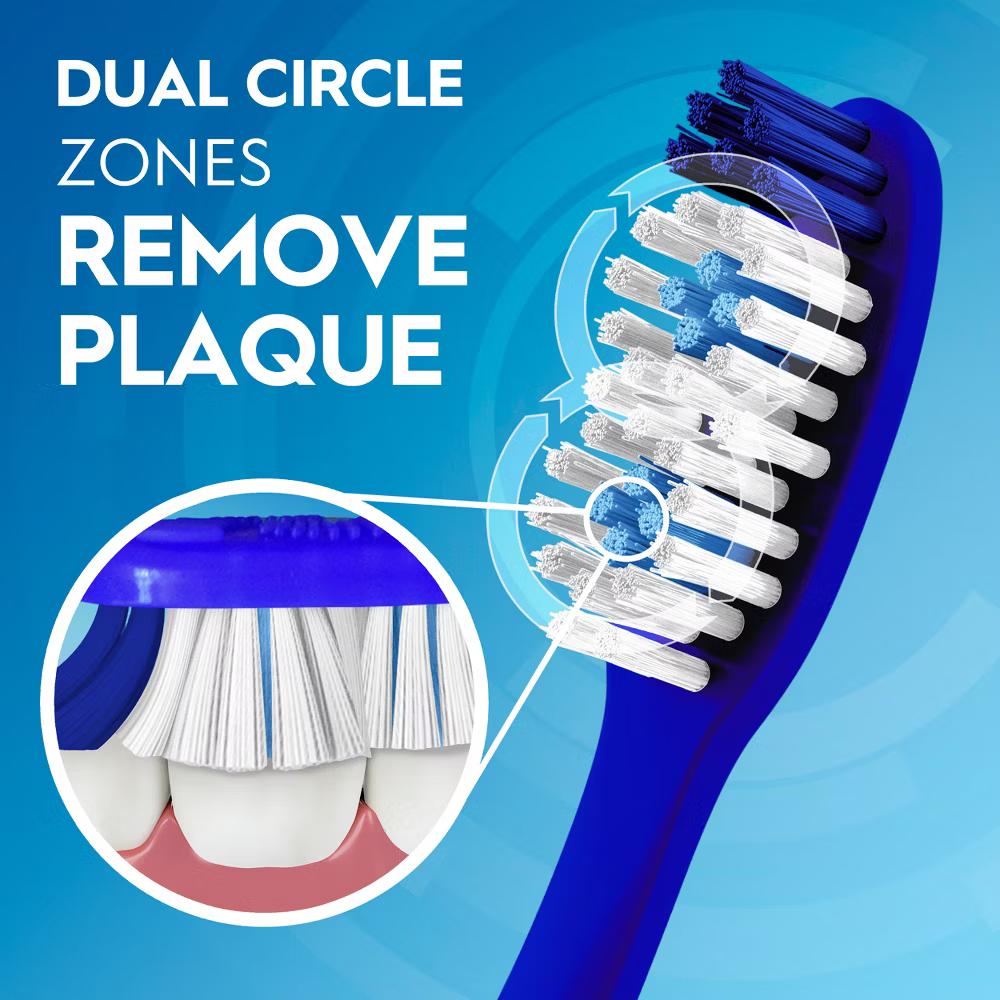Dual Clean Toothbrush - Soft - 4ct - Image 8