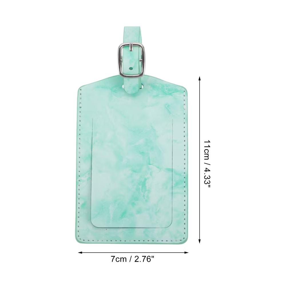 Marble Pattern Luggage Tag 1 Pc - Image 21