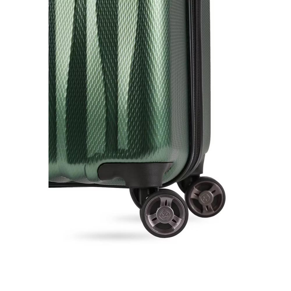 Energie Hardside Large Checked Spinner Wheels Suitcase - Image 23