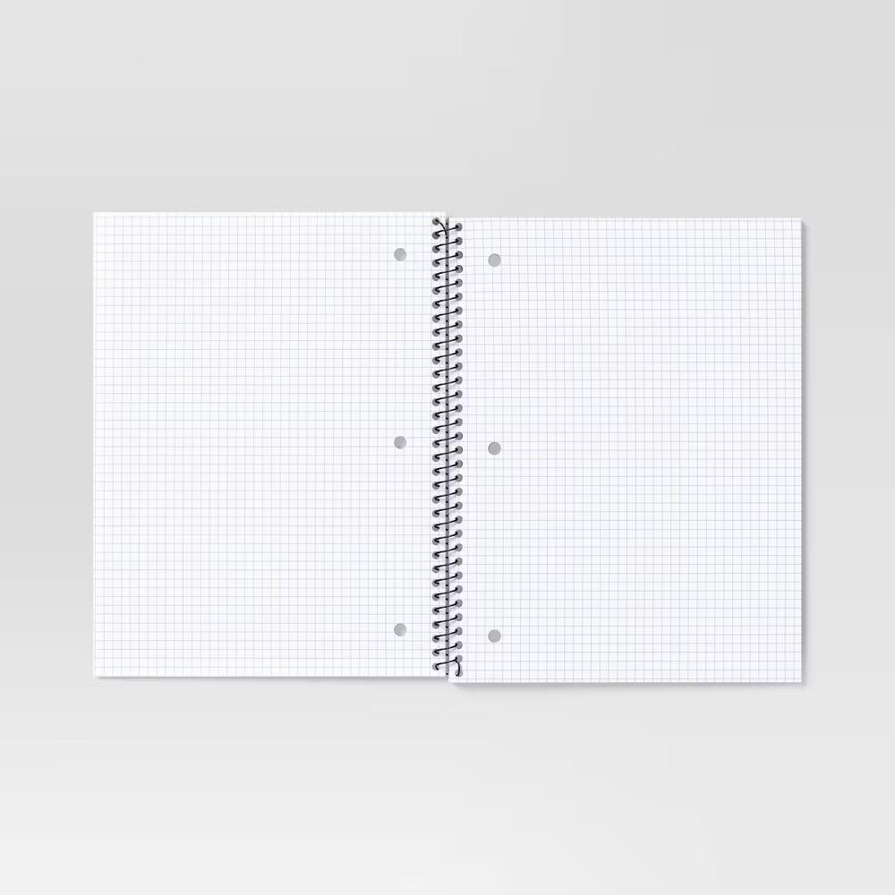 Subject Spiral Notebook Quad Ruled - Image 3