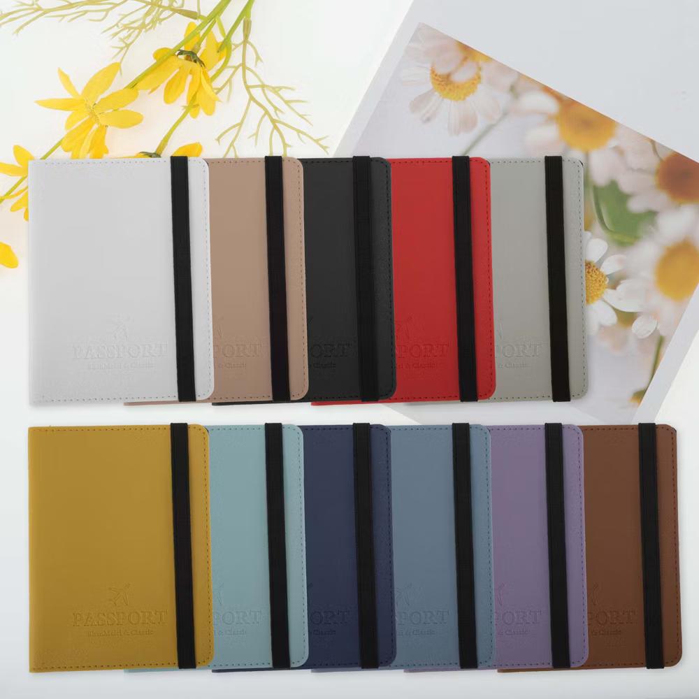 Simple Elastic Strap Passport Holder 1 Pc - Image 26