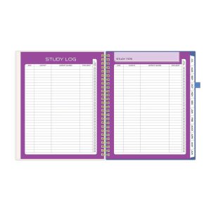 Blue Sky Your Year 7-12 Grade Weekly/Monthly Planner Wirebound 7"x9" Cream Collage