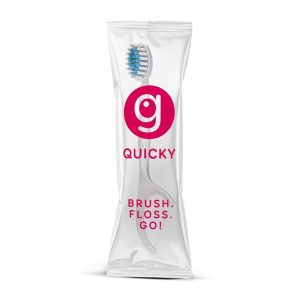 Oral Care Quicky Brush and Flosser Combo - 12ct