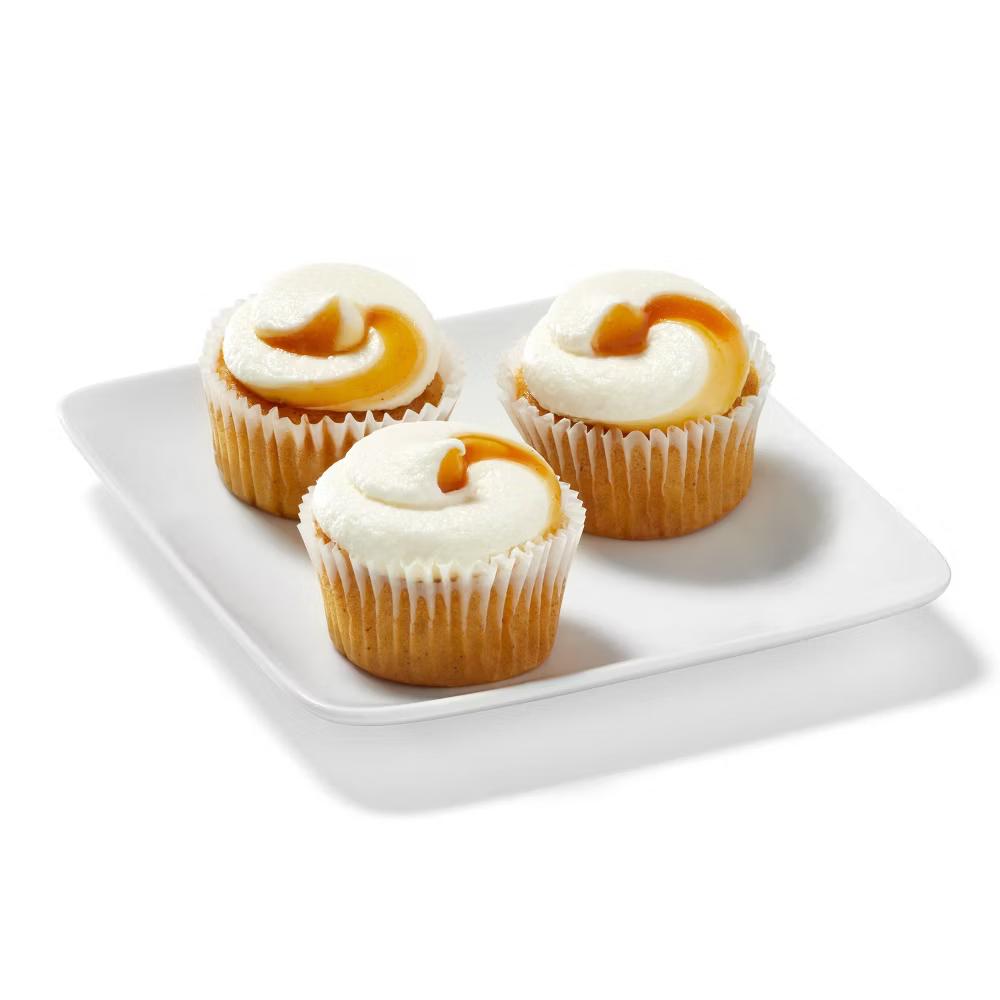 Harvest Pumpkin Spice Mini Cupcakes - 10oz/12ct