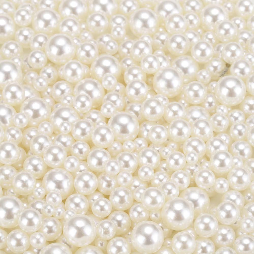 No Hole ABS Round Faux Pearl for Vase Fillers DIY Home Decoration 800 Pcs - Image 6