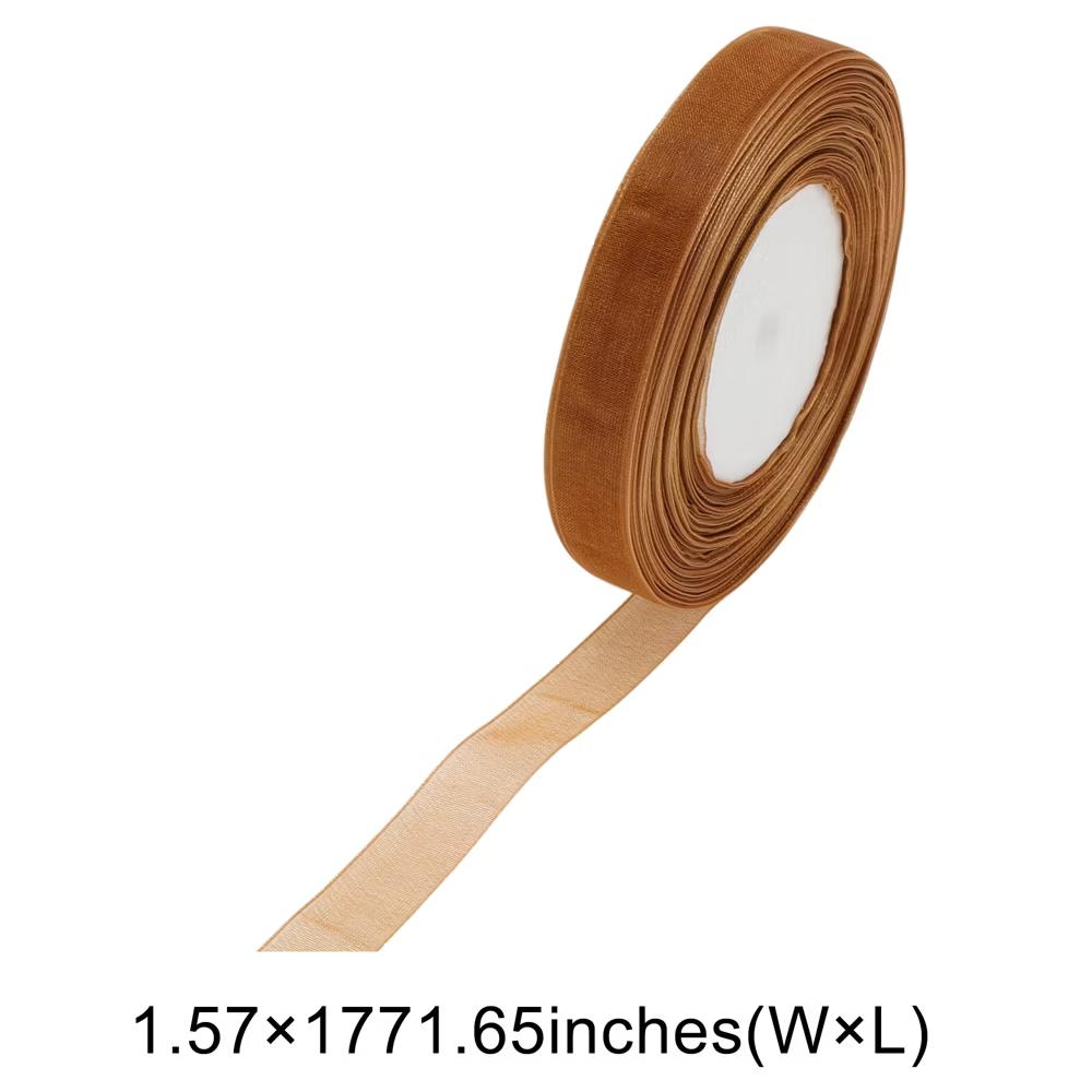 Ribbon Soft Chiffon Polyester 1771.65"x0.63" 1 Pc - Image 13