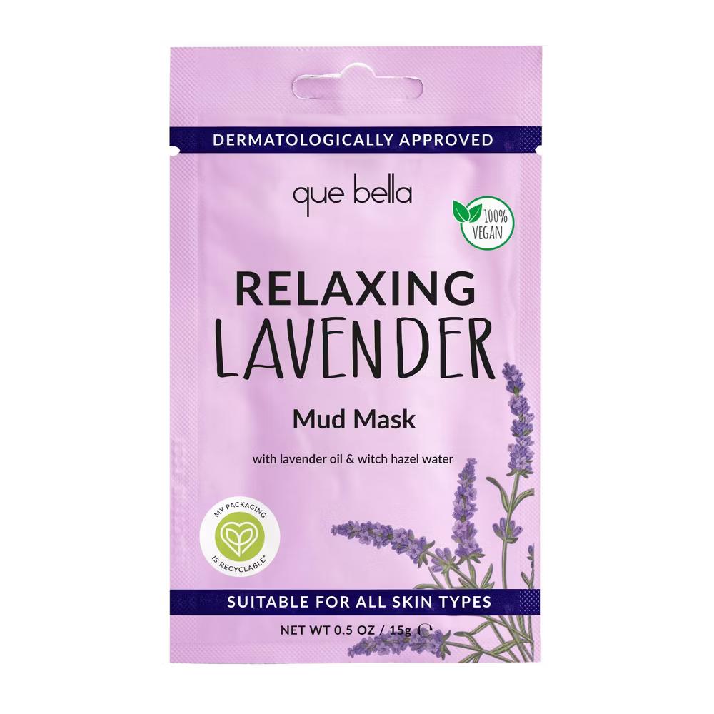 Que Bella Relax & Unwind Face Mask Collection - 6pc: Vegan, For Normal & Sensitive Skin, Scented - Image 8