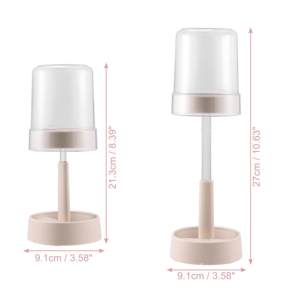 Adjustable Toothbrush Holder with Cover for Bathroom Electric Toothbrush Holder 10.63" 1 Pc - Image 10