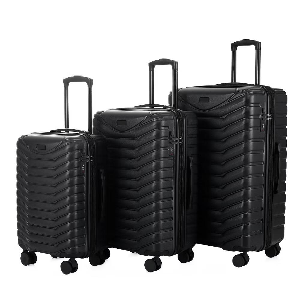 3-Piece Lightweight Luggage Set, ABS HardShell Expandable Luggage with Built-in Lock and 8 Spinner Wheels, 20"+24"+28" - Image 9