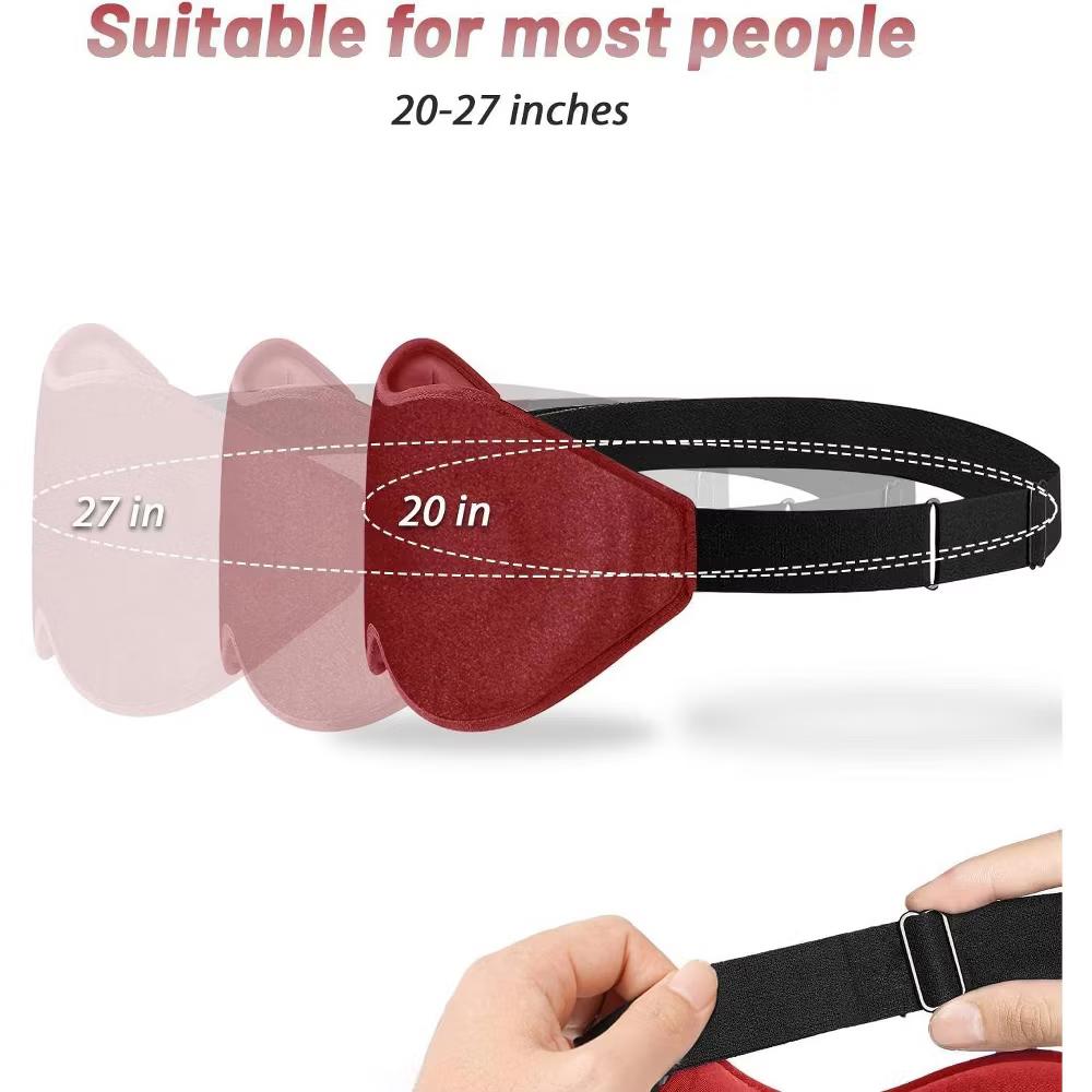 Albatross Health Sleep Eye Mask for Men and Women, Ideal for Lash Extensions, Travel Blackout Night Blindfold with Adjustable Strap - Image 47