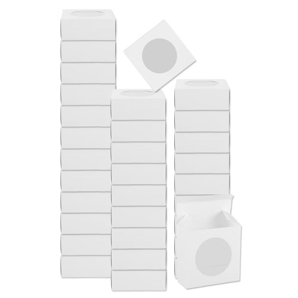 Bakery Candy Jewelry Soap Display Kraft Mini Gift Boxes 32 Pcs - Image 38