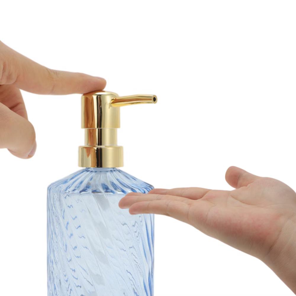 Durable Cylinder Twill Lines Soap Dispenser 1 Pc - Image 20