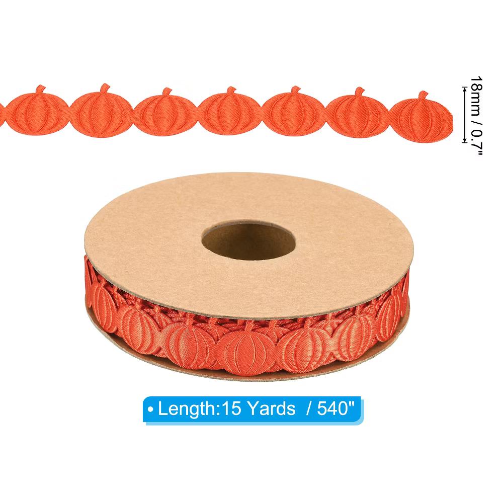 Christmas Wreath Making Gift Wrapping Artificial Pumpkin Ribbon - Image 8