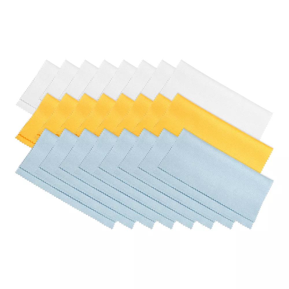 Camera Lens Eyeglasses Screens Microfiber Cleaning Cloths 7" 6" 24 Pcs