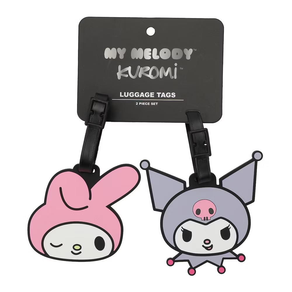 My Melody & Kuromi Luggage Tag 2-Pack - Adorable Travel Companions! - Image 4