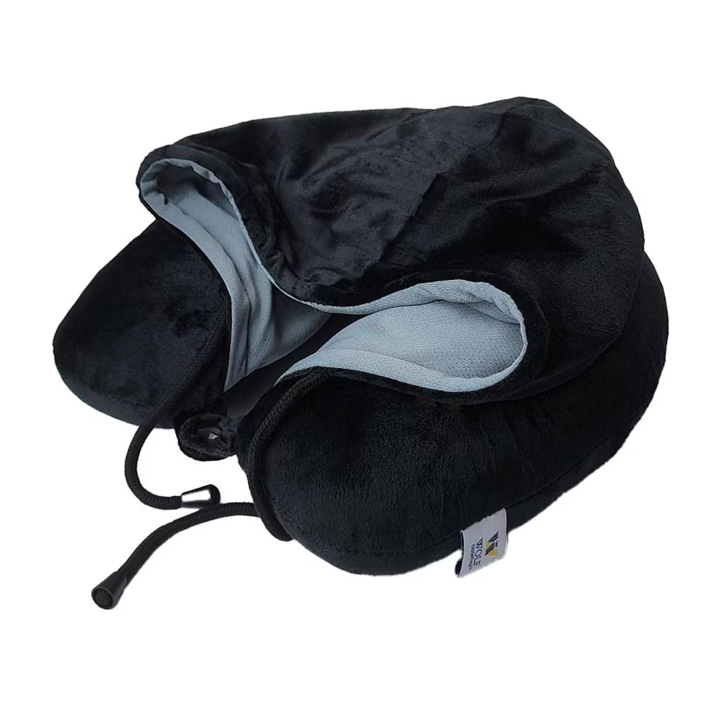 WOLF Hooded Travel Neck Pillow