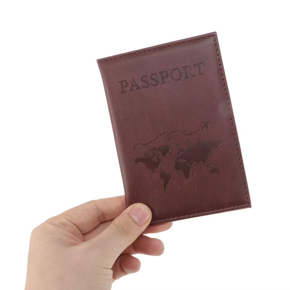 Textured Letter Passport Holder 1 Pc - Image 41