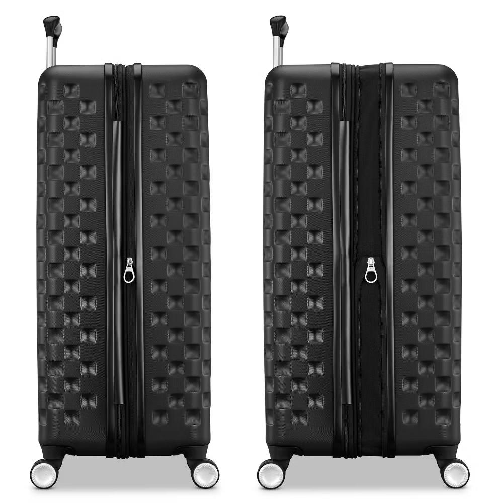 American Tourister Checked 2.0 Hardside Large Checked Spinner Wheels Suitcase - Image 2