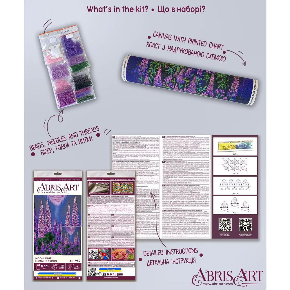Art Bead Embroidery Kit - Moonlight - Image 6