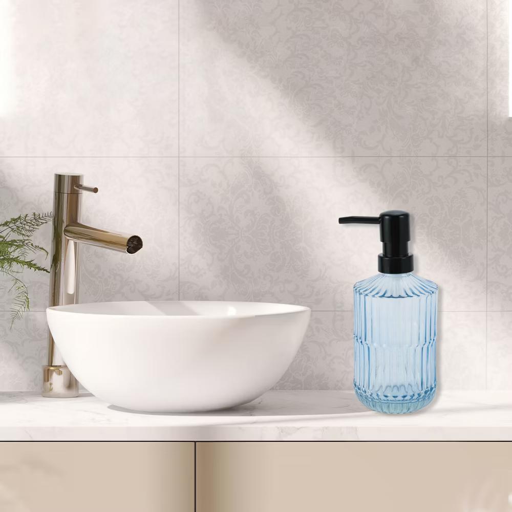 Simple Vertical Lines Soap Pump Dispenser 450ml 1 Pc - Image 2