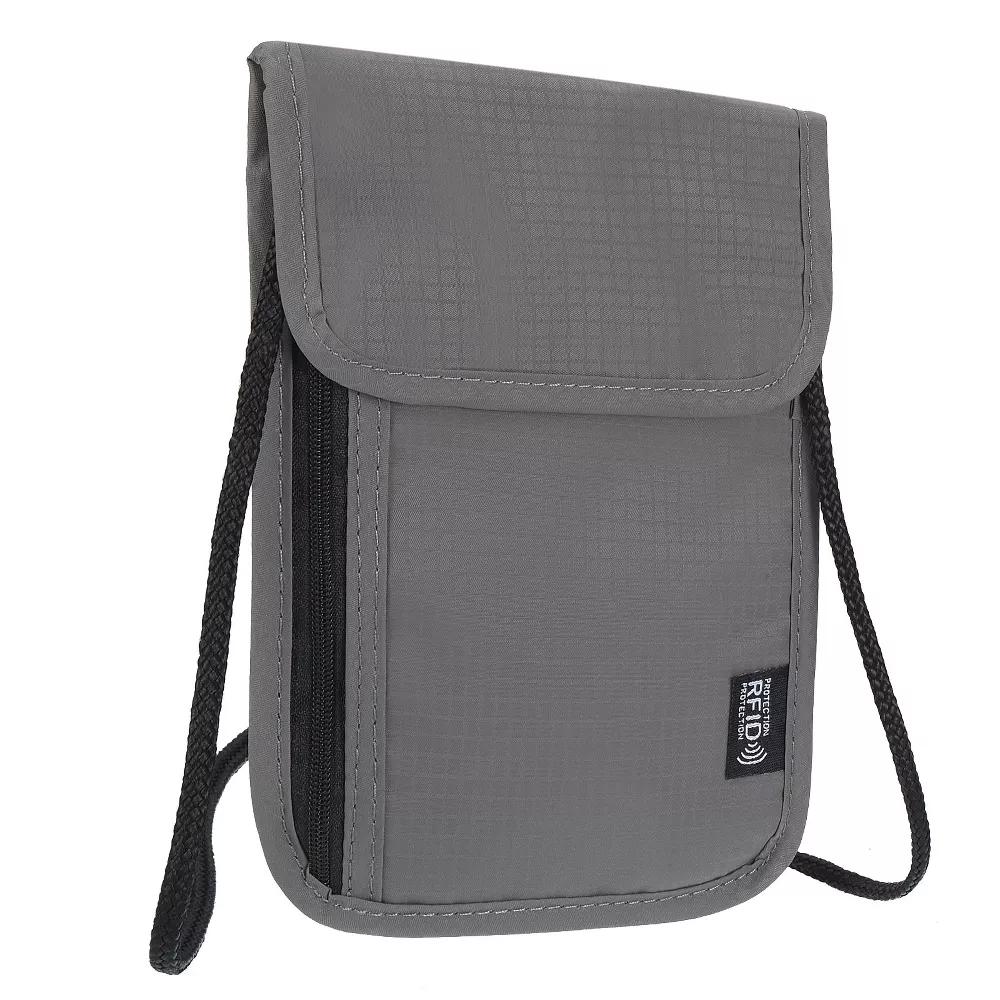 Waterproof Passport Holder Neck Wallet for Women Men - Image 24