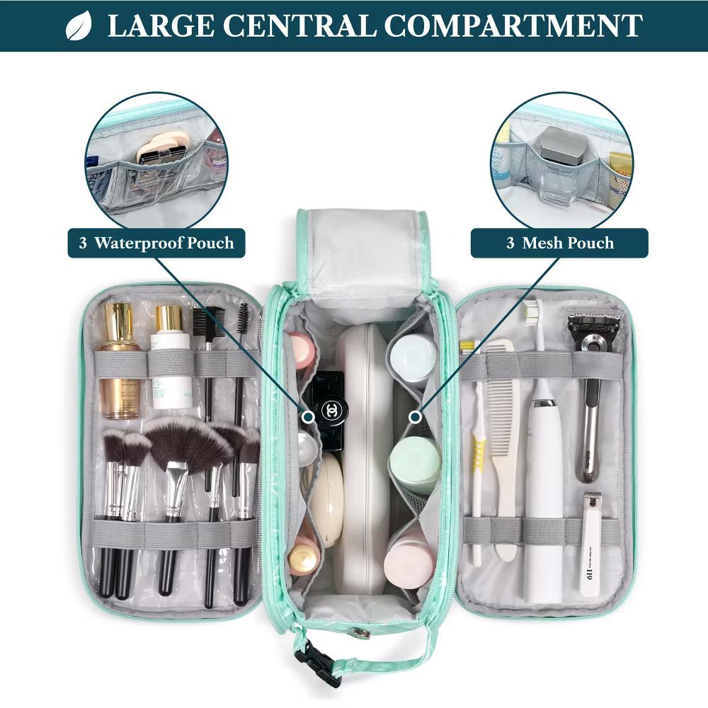 Toiletry Bag Women Men, Travel Toiletries Organizer Case, Essentials Shaving Dopp Kit, Cosmetic Make Up Accessories - Image 28