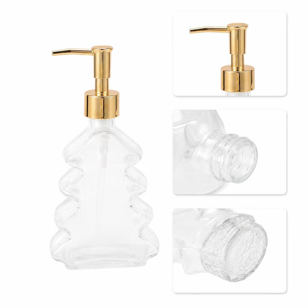 Christmas Tree Shape Pump Soap Dispenser 1 Pc - Image 4