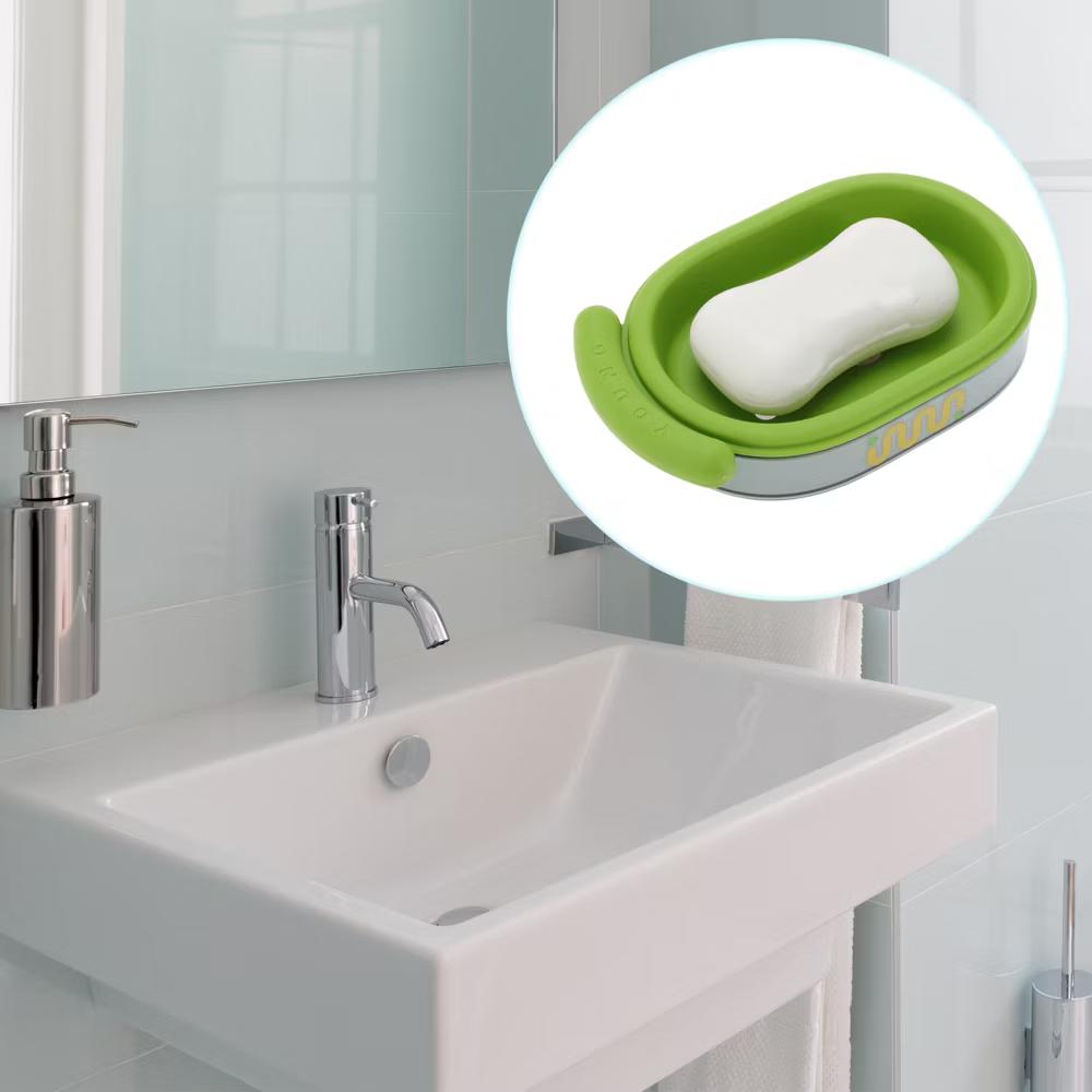 Solid Color Soap Dish 1 Pc - Image 5