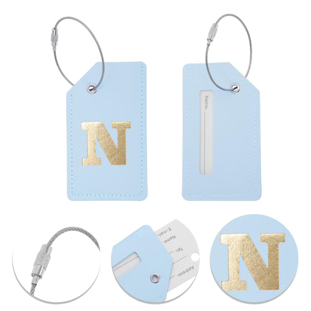 Luggage Tag Light Blue 1 Pc - Image 44