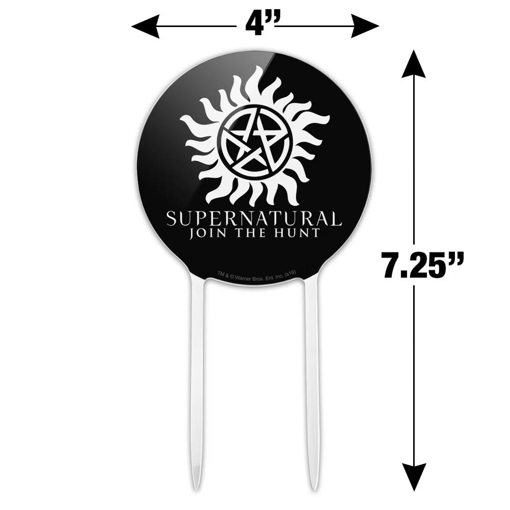 Supernatural Anti Possession Symbol Acrylic Cake Topper