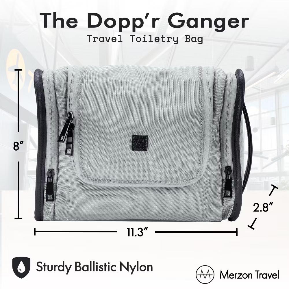Merzon Dopp’r Ganger Travel Toiletry Kit Durable Organizer for Grooming & Travel Essentials - Image 10